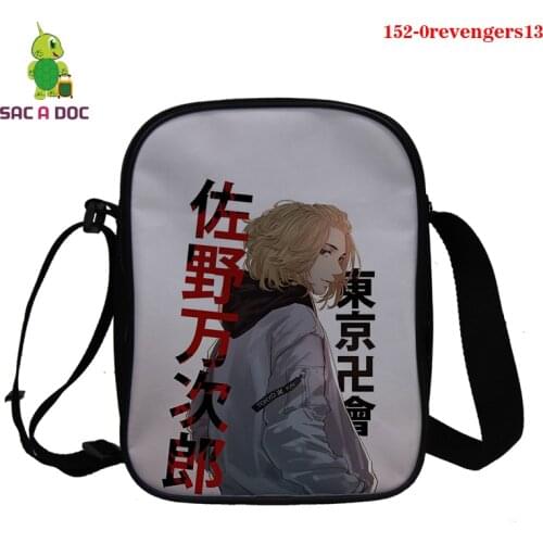 Fashion Womens Purses and Handbag Tokyo Revengers Messenger Bag 3d Print Anime Ladies Single Shoulder Messenger Bag Casual Tote