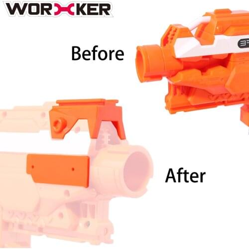 WORKER Modified Toy Accessories Top and Side Rail Adapter Picatinny Base Set for Nerf Stryfe