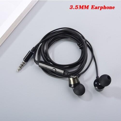 3.5MM Jack Earphone For Motorola Moto G8 G7 Plus Z2 Play G50 P30 Edge s In-Ear Heavy Bass Stereo Sound Earpiece Headset Earbuds
