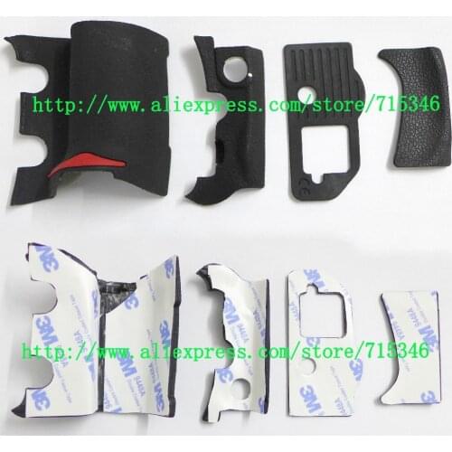 Original NEW A Set of 4 Pieces Grip Rubber Cover Unit For Nikon D300 Digital Camera Body Rubber Shell + Tape