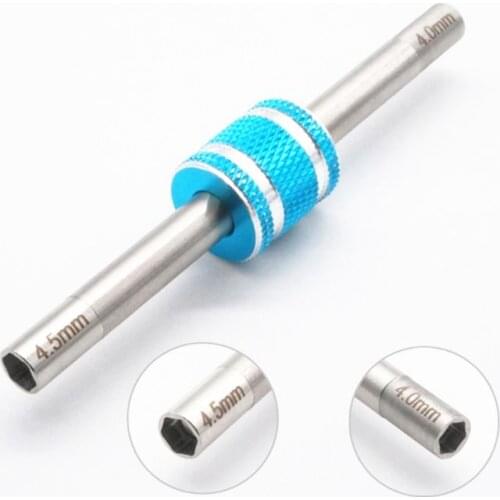 RFDTYGR Mini 4wd Hexagonal Turnbuckles 4-4.5mmSelf-made Parts For Tamiya MINI 4WD Pro Tool For Installing and Removing Nut J015