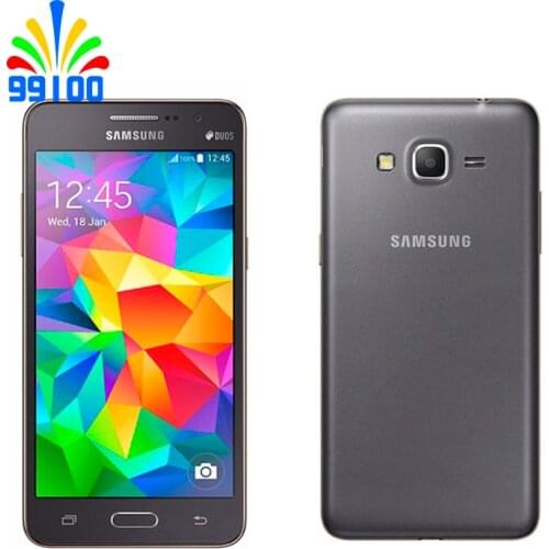 Refurbished Samsung Galaxy Grand Prime G530h 5.0 Screen Dual Sim Unlocked Cell PhoneGSM 800/1800Mhz WCDMA 1800/1900/2100
