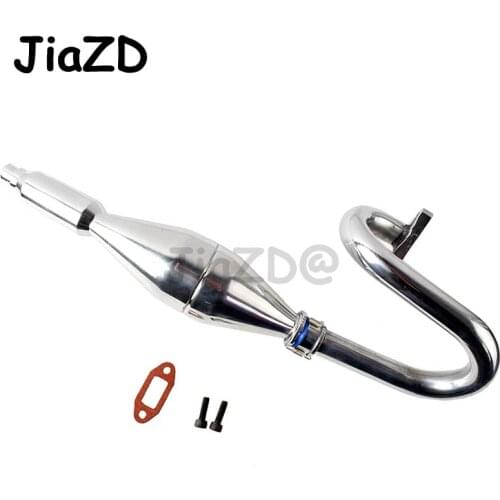 1 Set Aluminum Tuned Exhaust Pipe 1/5 Baja Replacement Parts for 1:5 oil truck Redcat Rampage MT HSP monster truck 94050 15003