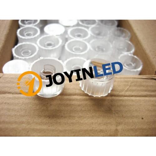 10pcs Diameter 20mm waterproof PMMA led reflector 8 Degree led collimator lens optical lens