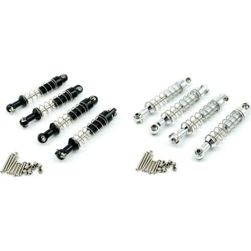 2Set for MN D90 MN-90 MN99S WPL C14 C24 C34 RC Car 4Pcs Metal Shock Absorber Damper Upgrade Parts,5 & 3