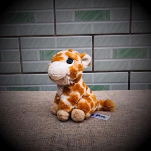 2019 Mini Giraffe Plush Toys Simulation Giant Squid Stuffed Toys Cute Animal Plush Dolls for Kids Gifts PP Cotton