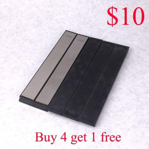 4PCS Professional knife sharpener Fixed angle sharpener accessories Diamond sharpening stone Apex blade ruby Whetstone with base