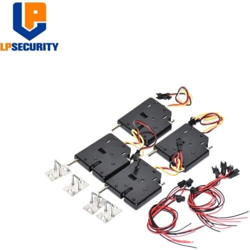 4pcs per pack Lock Electronic Locks For Locking Sell-Machine Storage Shelf File Cabinet locker lock with automatic open bouncer