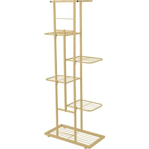6 Tier Wooden Plant Stand Flower Pot Plant Display Shelves Holder Garden Rack Display Stand Succulent Plants Home Balcony Decor