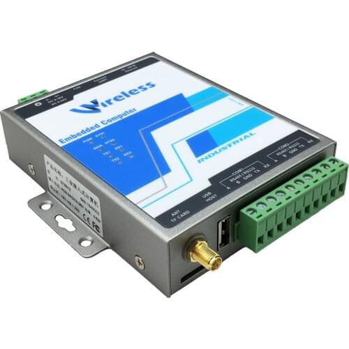 Wireless gateway 4G full network wireless serial port two fully isolated RS232/RS485 Internet of Things gateway