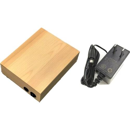 DC 12V Improve Sleep Quality Schumann Wave Generator 7.83Hz Ultra Low Frequency Pulse Generator With Wood Box
