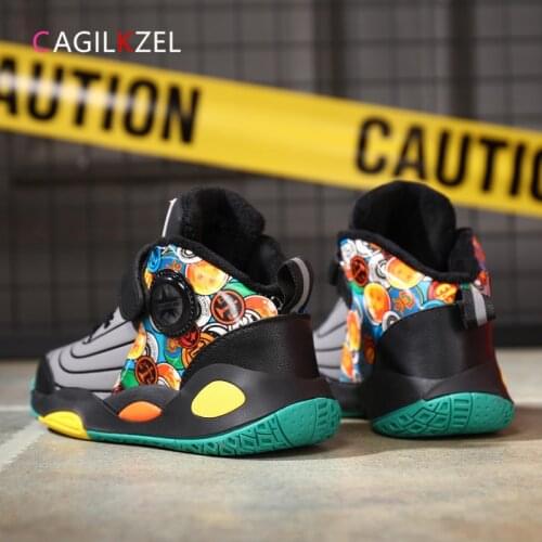 CAGILKZEL 2020 Kids Sneakers Boys Casual Shoes For Children Sneakers Shoes Leather Anti-slippery Fashion tenis infantil menino