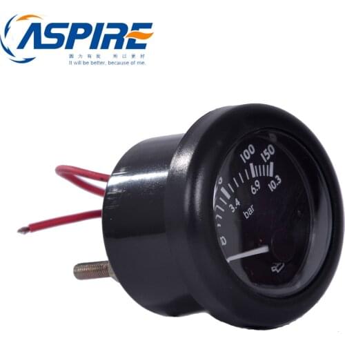 For VDO Oil Pressure Meter 24V 52mm Size With One Wire Diesel Generator Spare Parts