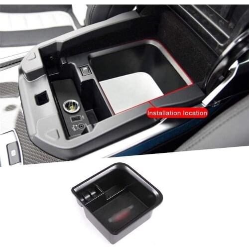 For Land Rover RR Sport Vogue 2018-2020(only For LHD), ABS Plastic Central Armrest Storage Box (with Refrigerator)