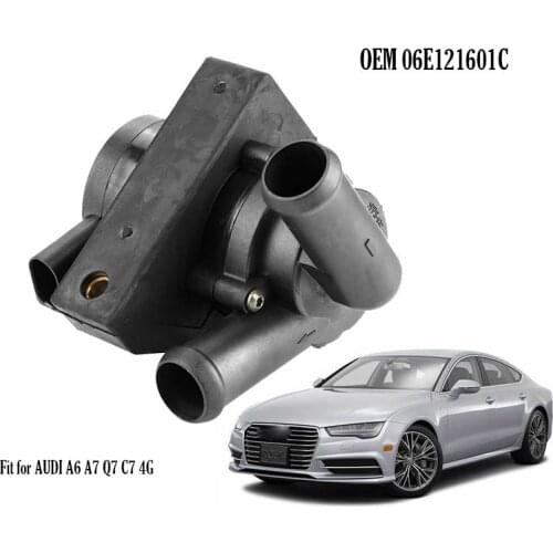 Additional Auxiliary Cooling Water Pump Fit For AUDI A6 A7 Q7 C7 4G 06E121601C 2008