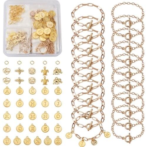 FASHEWELRY Golden Bracelets
