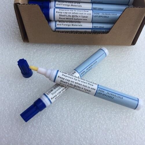 Grade A 1 2 3 5 10PC 10 ml Soldering Rosin Flux Pen Low-Solid Non-clean For Soldering Solar Panel DIY Power Panel