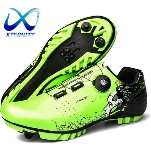 New Road Cycling Shoes Men Sapatilha Ciclismo MTB Outdoor Sports Shoes Mountain Bike Sneakers Women Bicycle Cleat Flat Sneakers