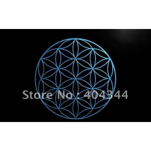 LB920- Crop Circle Alien UFO Space Decor Light Sign home decor crafts