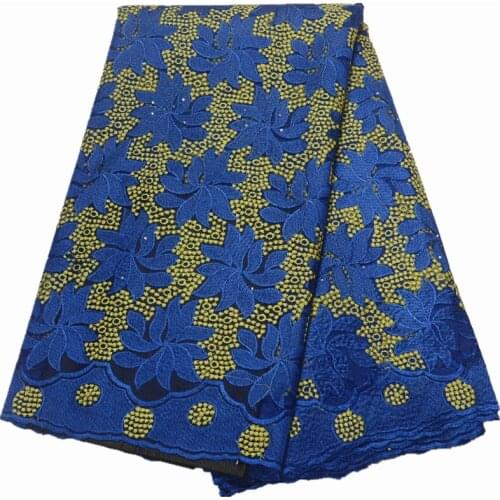 Nigerian lace fabric latest 2020 african lace fabric with stones 5yards african lace fabric 2019 high quality lace