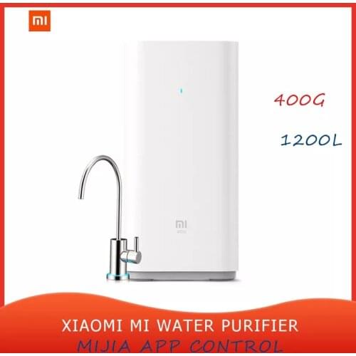 Xiaomi Mi Water Purifier 400G Water Purifier Mijia App Control Water Filters Reverse Osmosis Kitchen Appliance Household Tool