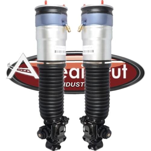 Pair Rear Air Suspension Shock Absorber Struts Assembly For 2009-2015 BMW 7 Series F01/F02/F04 w/Auto-Leveling