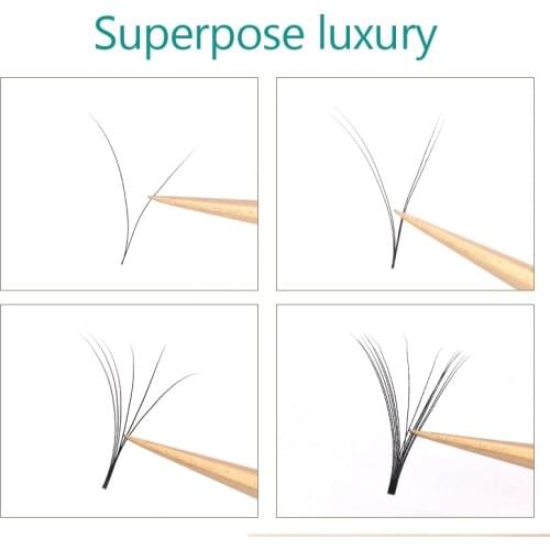 LASHES 0.05 0.07 V Shape premade fans eyelash extensions for salon individual eyelash extensions YY lash for lash artist