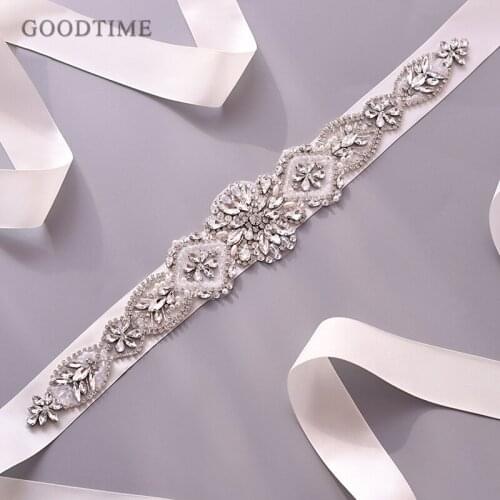 Luxury Women Belt Crystal Bride Belt For Wedding Dress Girdle Rhinestone Inlaid Tie Belt For Girl Party Evening Dress Decoration