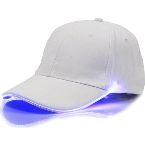 Flashing Light Up LED Growing Cap Women Men Jazz Hat Fashion Cowboy Dance Supplies For Party Bar Decor