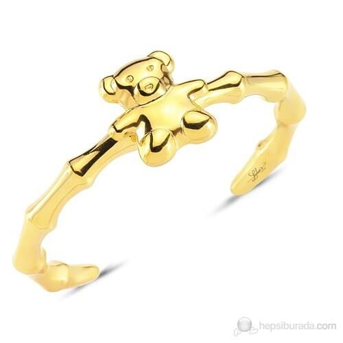 Lochers Teddy Bear Pattern Steel Bracelet