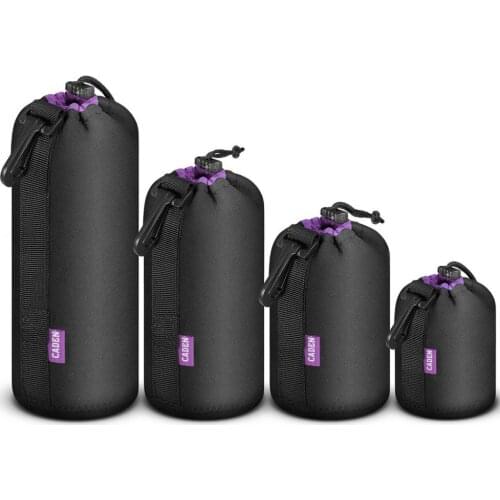 Camera Lens Bag Photography Cover Storage Case DSLR Padded Protector Pouch For Canon EF 70-200mm Nikon AF-S 24-70mm Sony Olympus