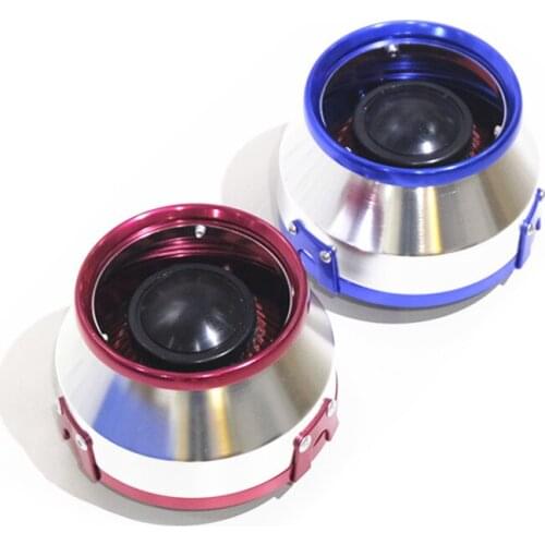 Spsld universal interface aluminum cover air filter high performance cold air intake filter racing air filter76MM