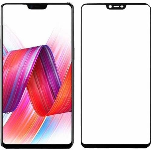 Tempered Glass for oppo A5 Realme C1 CPH1803 oppoA3S A3 Full Cover Screen Protector for oppo A3S