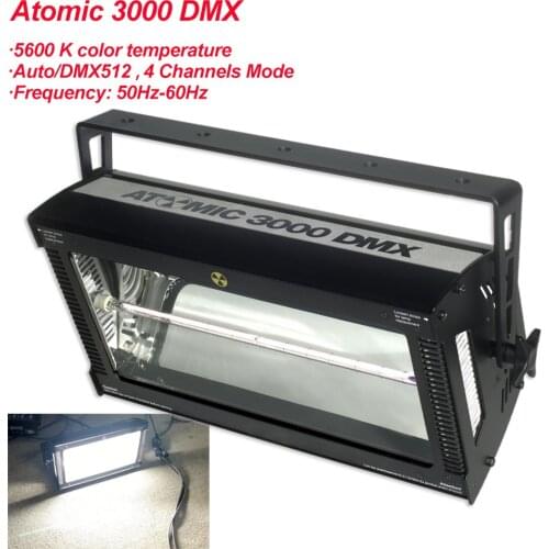 2021 NEW Martin Atomic 3000 Strobe Light dmx Super bright 3000W DMX Strobe Flash Light COB Led Strobe Lights 3000W White Color