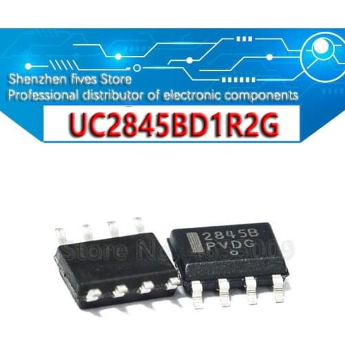 5piece)100% New UC2845 UC2845B UC2845BD1R2G sop-8 Chipset