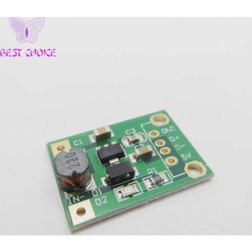 5PCS DC-DC Boost Converter Step Up Module 1-5V to 5V 500mA