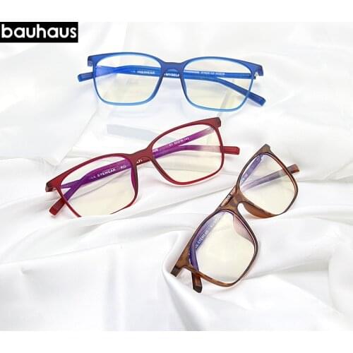 Bauhaus Anti Blue Light Glasses Men Reading Goggle Ray Protection Eyewear Computer Eyeglasses Gaming Glasses for Women