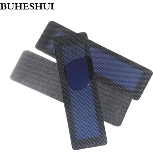 BUHESHUI 0.5W 1.5V Flexible Solar Cells of Amorphous Silicon Can Foldable Very Slim Solar Panel 12pcs Wholesale Free Shipping