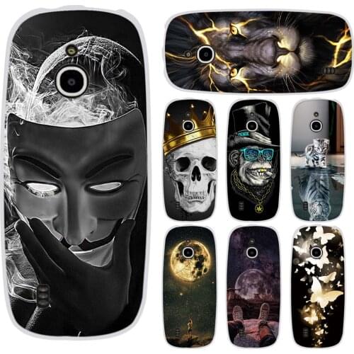 For Nokia 3310 3G Case Silicone Phone Cover For Nokia 3310 4G Full Protective Bumper Shell Case For Nokia 3310 3G 4G Covers Capa