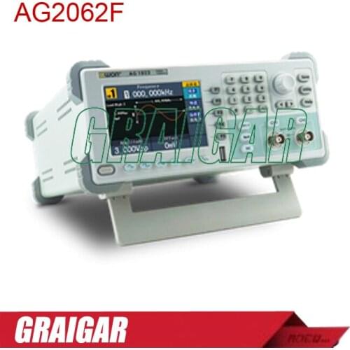 AG2062F Dual-channel Arbitrary Waveform Generator ,60MHZ Bandwidth,250MSa/S Sample Rate,1M pts Arb Wave Length