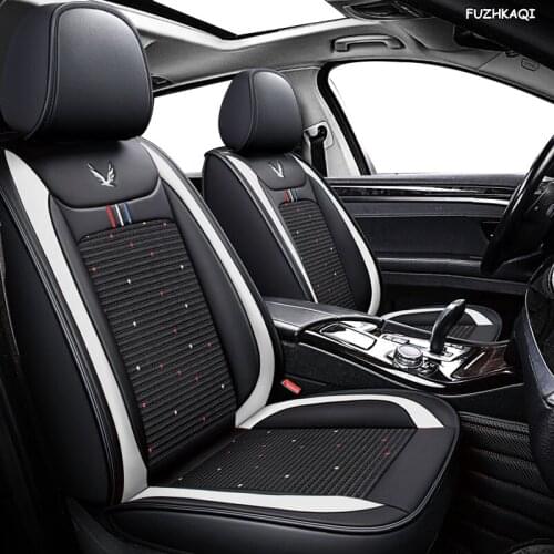 FUZHKAQI car seat cover For volvo v50 v40 s40 v60 s80 xc90 2007 s60 2012 xc60 xc40 xc70 accessories seat covers for seats