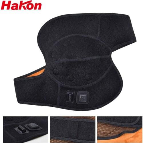 Knee Heating Pad Thermal Heat Therapy Wrap Hot Compress for Cramps Arthritis Pain Relief Injury Recovery 1 Button Control 3 Heat