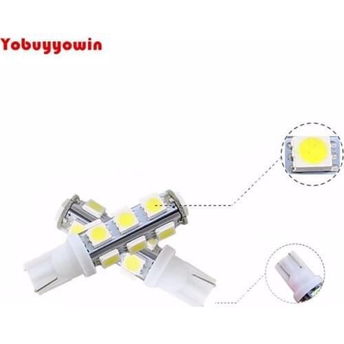 10 Pieces Lampada T10 Pingo 13 Leds Super Branco Esmagado Lanterna