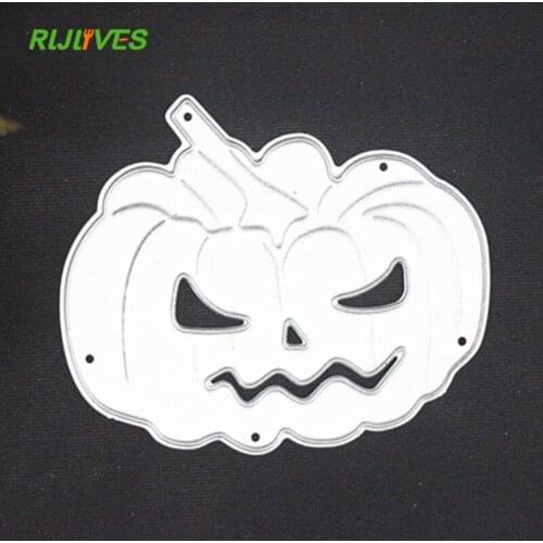 RLJLIVES Metal Cutting Dies Pumpkin Halloween Scrapbook Card Album Paper Craft Decorative Embossing Cutter