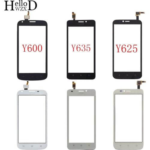 Touch Screen For HuaWei Y600 Y625 Y635 Touch Screen Digitizer Panel Front Glass Sensor Mobile 3M Glue Wipes