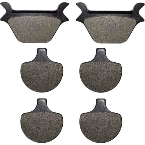 Motorcycle Front and Rear Brake Pads for Harley Dyna Series FXD FXDL FXDWG FXR FXRS FXRT FXRD FXLR 1988-1999 FA94 FA200