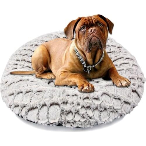 Plush Cat Cushion Bed Nesk Mat for Small Dogs Kitten Snakeskin Pattern Cotton Cat Nesk House Soft Dog Basket Pet Cat Accessories