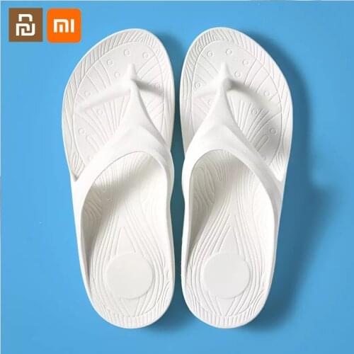 Xiaomi youpin running god drag outer wear non-slip lightweight flip flops high-quality pixel material men and women slippers