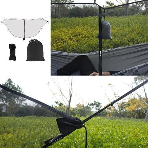 Ultralight Portable Hammock Mosquito Net For Outdoor Nylon Material Anti-Mosquito Nets With Super Size