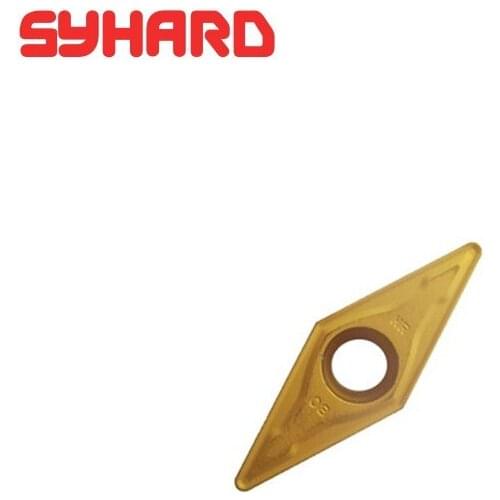 VBMT160404-HR/VBMT160408-HR YBC252/YBC251 10 pcs/lots cnc carbide turning inserts cnc blade lathe tool